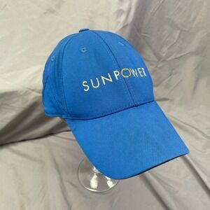 Ogio Endurance SunPower Blue Performance Baseball Cap Fitted Hat‎ S/M Mens